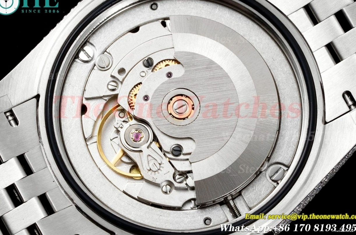 Datejust Full Dia A2824 Arabic 41mm SS Diamonds SS GMF 904L 0227